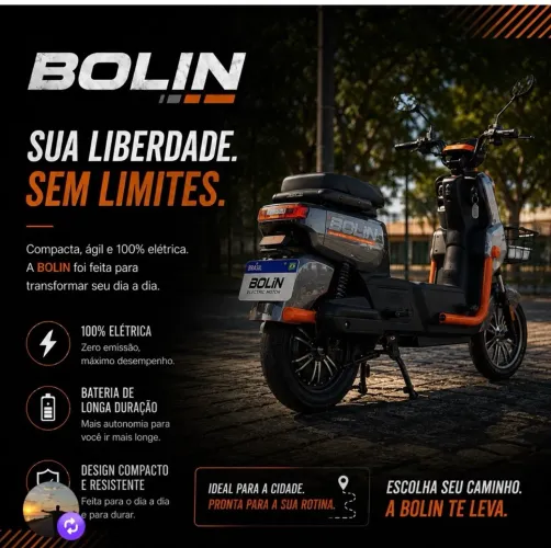 Bicicleta Scooter Elétrica/ Assistida