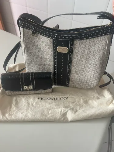 Kit Bolsa e carteira Victor Hugo novo 