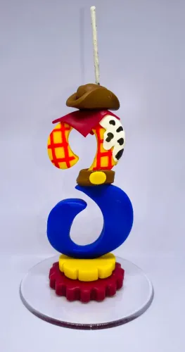 Vela Personalizada de Biscuit | Tema Infantil e Adulto