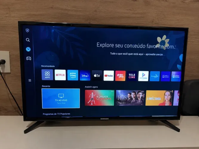 Smart TV Samsung 32? T4300 HD - Wi-Fi - Netflix/YouTube - Excelente Estado