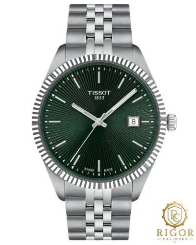 Relógio Tissot PR 100 Ballade 40mm Mostrador Verde, Aço Inox, Quartz