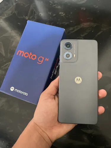 Moto G24 Poucos Uso, Estado de Novo, Completo mais detalhes na descrição