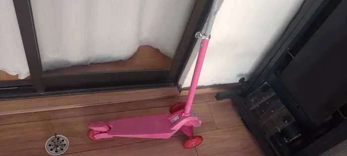 Patinete Bandeirante 3 rodas led