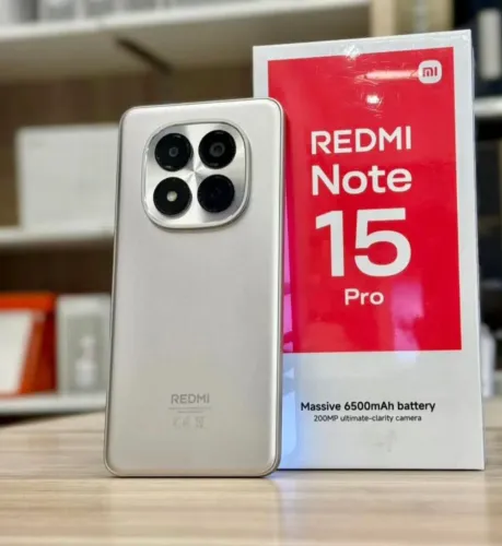 Lançamento Note 15 Pro 4G ---- 256/8 - Prata - VERSÃO Global 