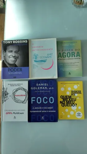 Livros usados em excelente estado