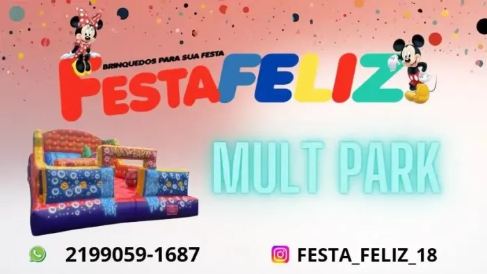 Aluguel de Mult Park Inflável 