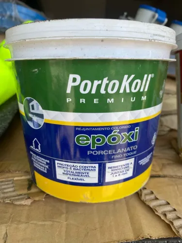 Rejunte Epóxi Porcelanato Portokoll Premium de 1 kg