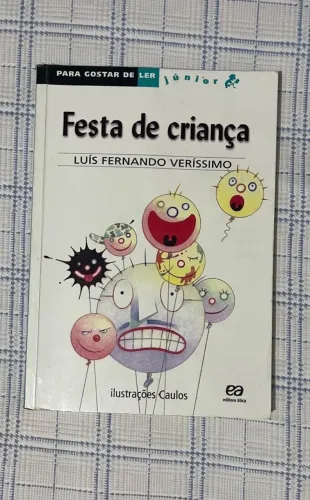 Livro Festa de criança, de Luís Fernando Veríssimo 