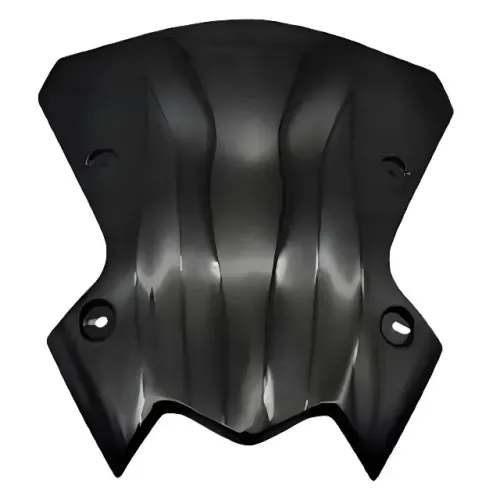 Bolha Parabrisa Kawasaki Z900 Z650 2020-2024 Fumê Preto Protetor Vento Esportivo