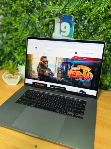 MacBook Pro 2019 A2141 I7 16GB 512GB SSD 336 ciclos Tela: 16 3 meses de garantia