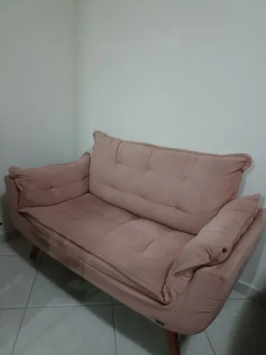 Poltrona dois lugares retrô. 