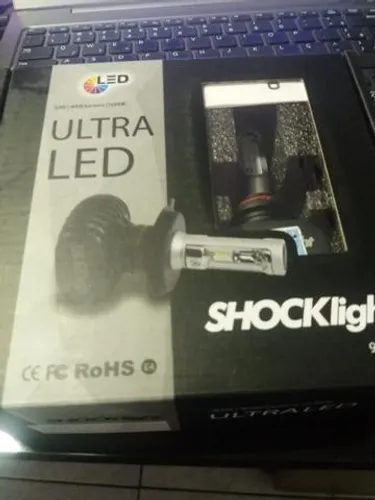Led ultra led hb3 shocklight nova na caixa garantia instalado