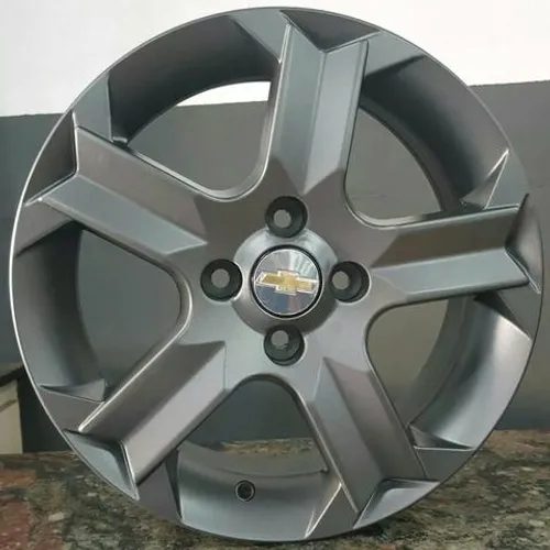 Roda aro 14 GM Montana Sport Zunky ZK290 Grafite fosca 4X100 jogo novo