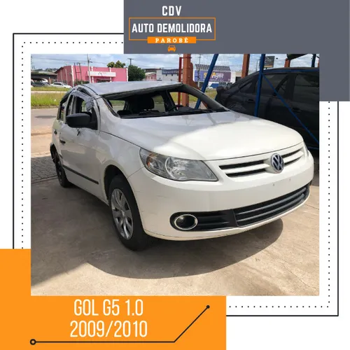Sucata Gol G5 1.0 2009 2010 Disponível para venda de peças