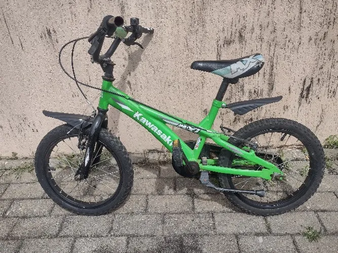 bicicleta infantil original kawasaki