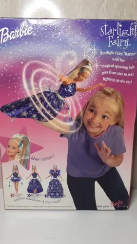 Barbie Collector Ano 2001 - Star Light Fairy -Obs: Super Nova na Caixa Lacrada Raríssima