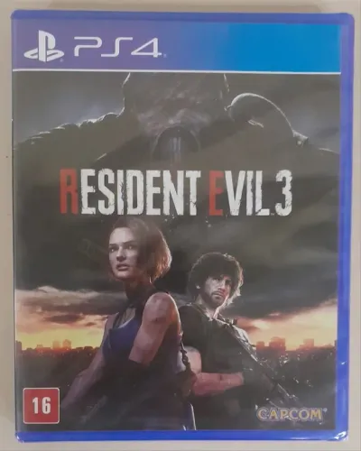Jogo Resident Evil 3 Remake Ps4 Mídia Física Lacrado