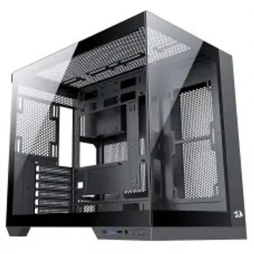 Gabinete Gamer Redragon Wideload Pro Black *Sem Fan* - ATX, Miro ATX e Mini ATX - WZetta