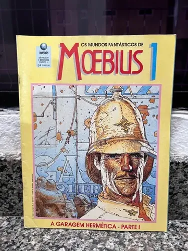Os Mundos Fantásticos De Moebius Nº 1 Editora Globo Nov 1991
