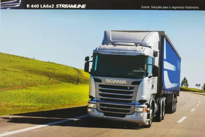Caminhão Scania G400, G480 ou R440 - Catálogo, folder - Valor unitário