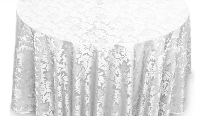 Toalhas de mesa redonda de Jacquard