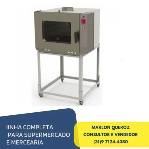 Forno Turbo 5 Esteiras Elétrico  Progas 110/220v Novo