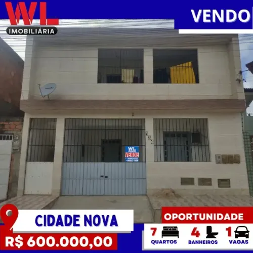 Vendo- Casa no bairro Cidade Nova