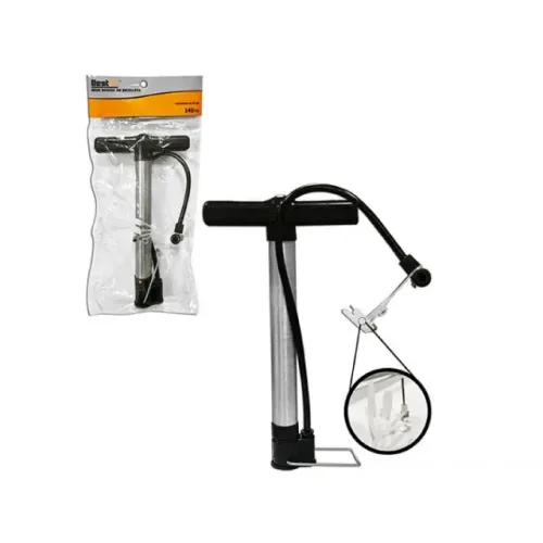 Bomba De Ar Encher Pneu Bike Bicicleta Moto Bola Balão