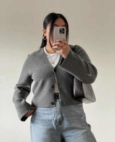 Moleton cropped Zara