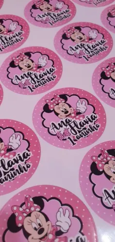 Adesivos personalizados para mimos de aniversário infantil criança baby