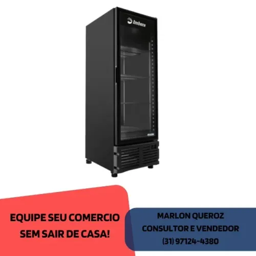Freezer Expositor Imbera 220v Preto