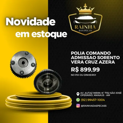 Polia Comando Admissão Sorento Vera Cruz Azera