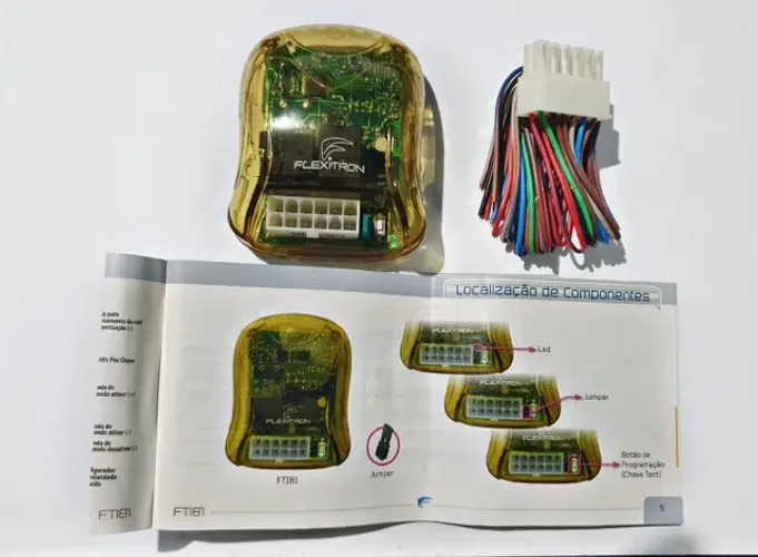 Sistema de Automação de Vidro elétrico Universal - FTI81 - Pra vender Rápido