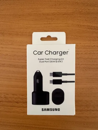 Carregador Veicular Samsung Usb-C 45w Premium