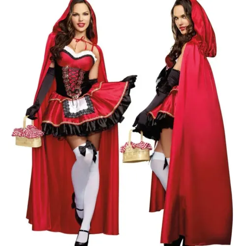 Fantasia Chapeuzinho Vermelho adulto