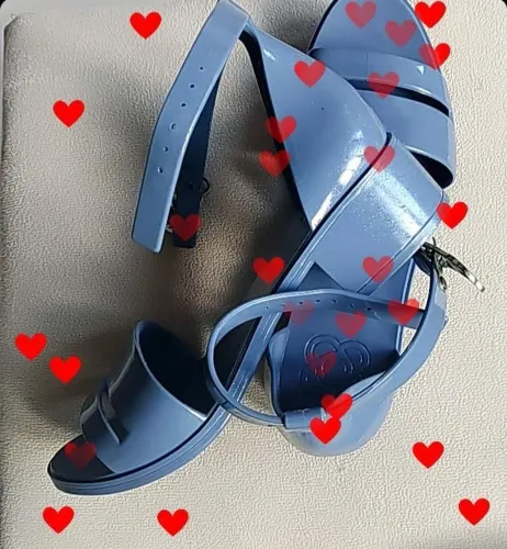 Sandália Petite Jolie azul 