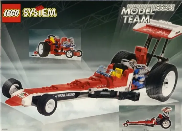 LEGO System 5533 Red Fury (ano 1999, raridade!)