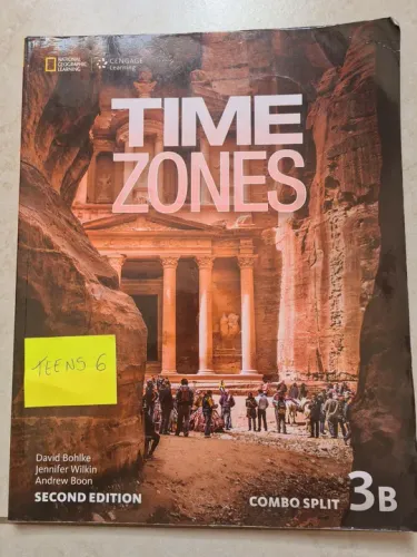 Livro Time Zones - 3 B - Combo Split OTIMO ESTADO