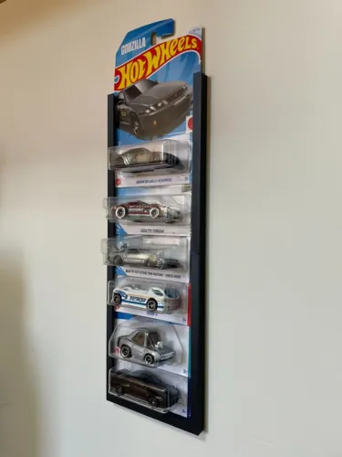 Suporte de parede para hot wheels - hotwheels blister