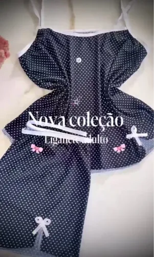 Conjunto de Pijama liganete  Feminino 