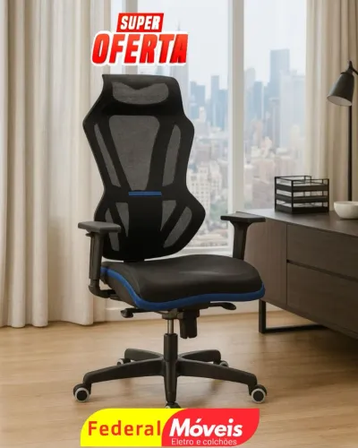 Cadeira Giratória Vizon Gamer - Praticidade e conforto no seu dia a dia!