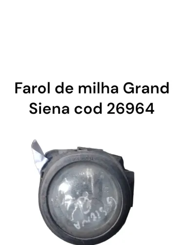 Farol De Milha Fiat Grand Siena Cod 26964