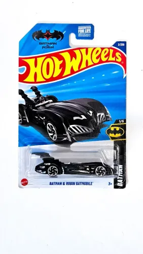 Hot Wheels Batman & Robin Batmobile