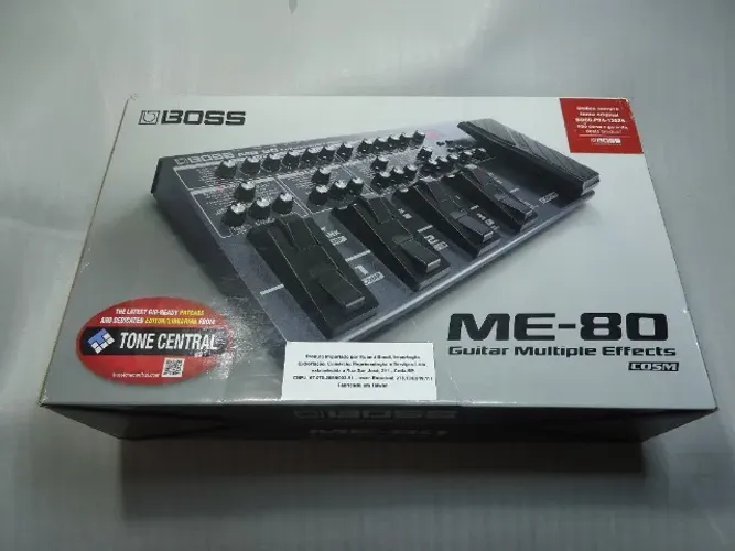 Pedaleira Boss Me-80 Multi-efeitos Guitarra.conservadíssima !!!