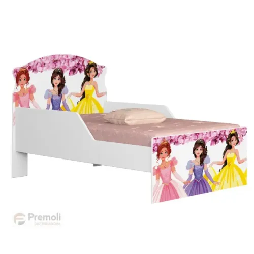 Cama Infantil Lívia Barbie 100% MDF