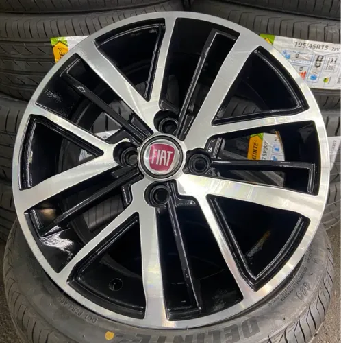 Rodas Fiat aro 15 tala 6 furacão 4x98