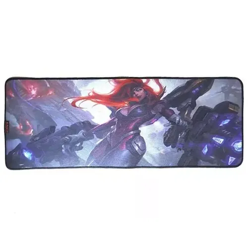 MousePad Gamer 80x30cm com Bordas Costuradas, Control, Estampa Vingadora Exocósmica - Knup