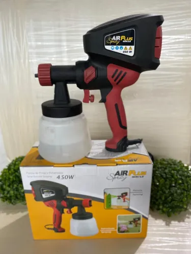  Air Plus Spray 450W - Pistola de Pintura Pulverizadora 