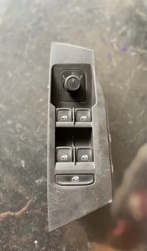 Interruptor Vidro Dianteiro Esquerdo Volkswagen Polo Virtus Nivus 2019 2020 2021 Original 