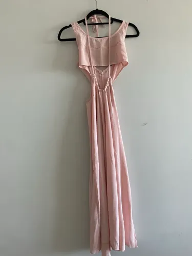 VESTIDO ROSA MIDE P